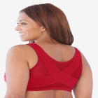 Front Close Wireless Posture Bra image number null