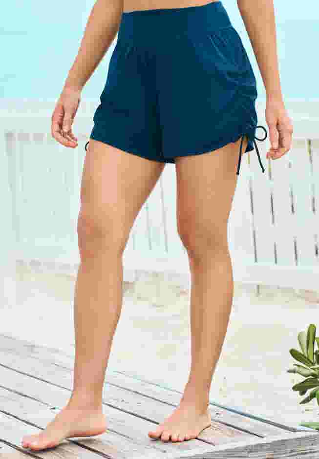 Adjustable-Length Swim Shorts image number 0