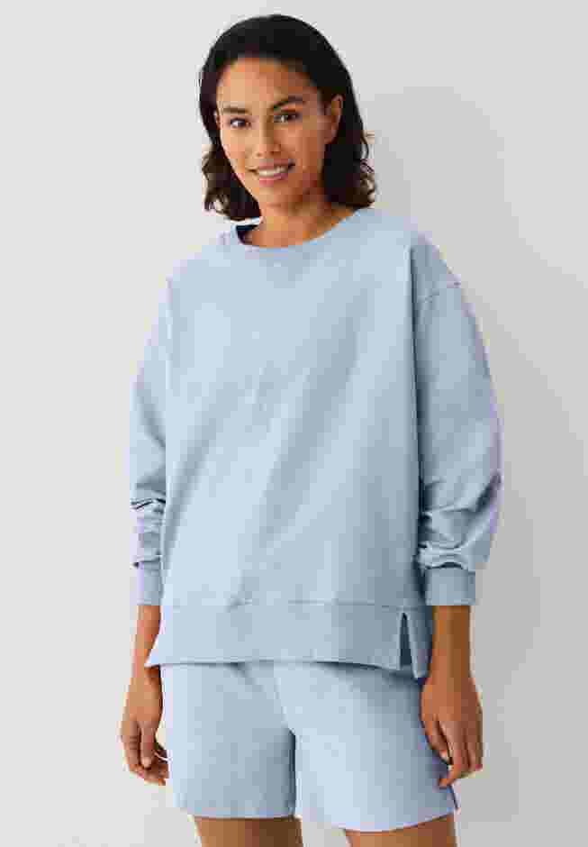 French Terry Crewneck Sweatshirt image number 2
