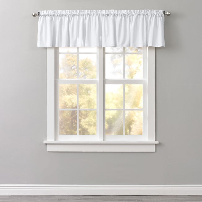 Poly Cotton Canvas Rod-Pocket Valance image number 0