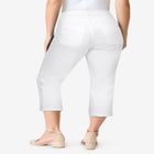 Plus Size Perfect Fit Stretch Capri Jean image number null