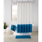 BH Studio Colorblock Shower Curtain 14 pc Set image number null