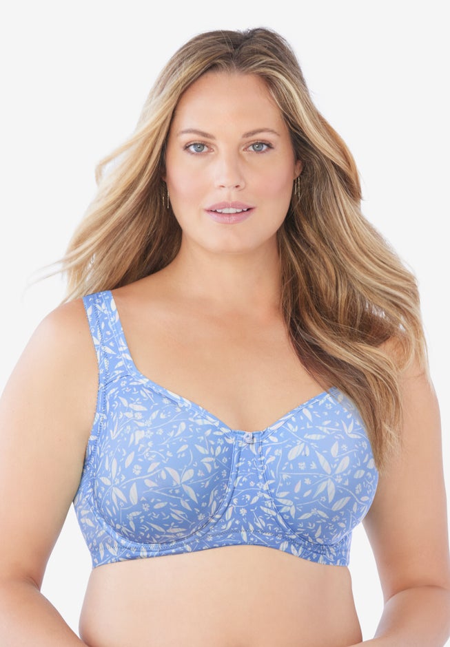 Wireless Microfiber T-Shirt Bra image number 4