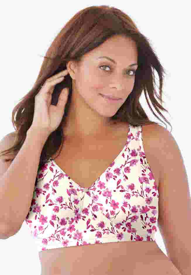 Wireless Microfiber T-Shirt Bra image number 6