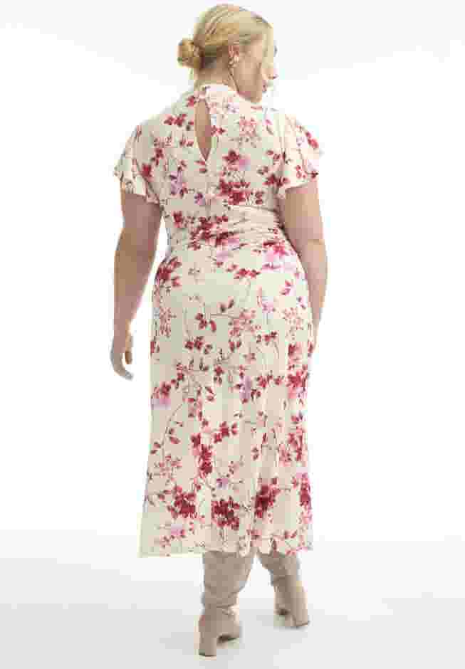 Gathered Front Midi Dress image number 1
