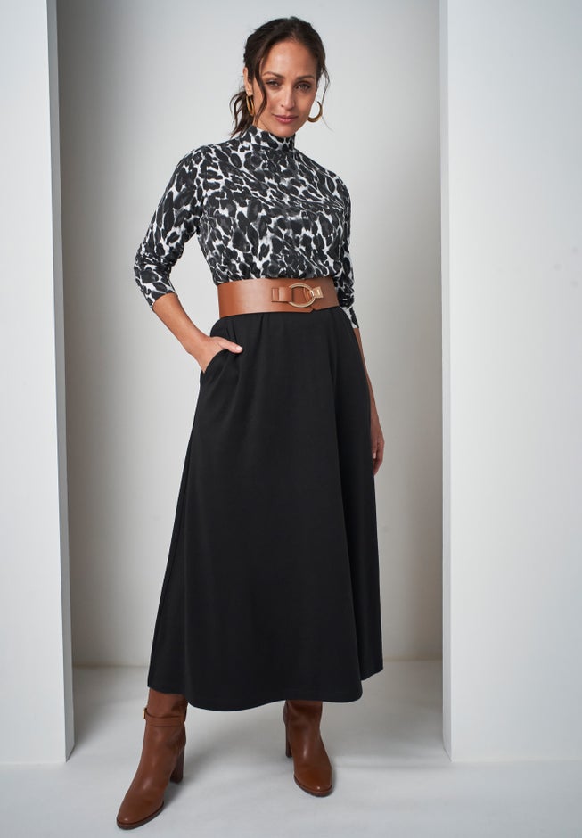 Long Sleeve Mockneck Tee image number 1