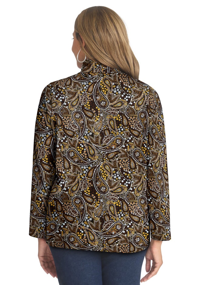 Long Sleeve Mockneck Tee image number 2