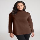 Long Sleeve Mockneck Tee image number null