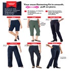 Fineline Stretch Denim Pull-On Capri Jeans image number null