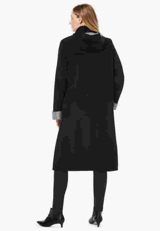 Contrast Hood Raincoat image number 1