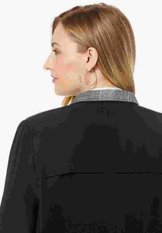 Contrast Hood Raincoat image number 3