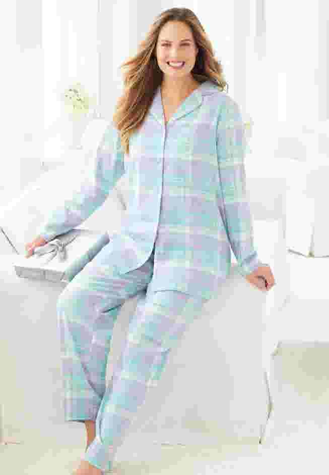 Classic Flannel Pajama Set image number 4