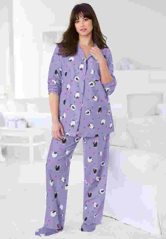 Classic Flannel Pajama Set image number 5