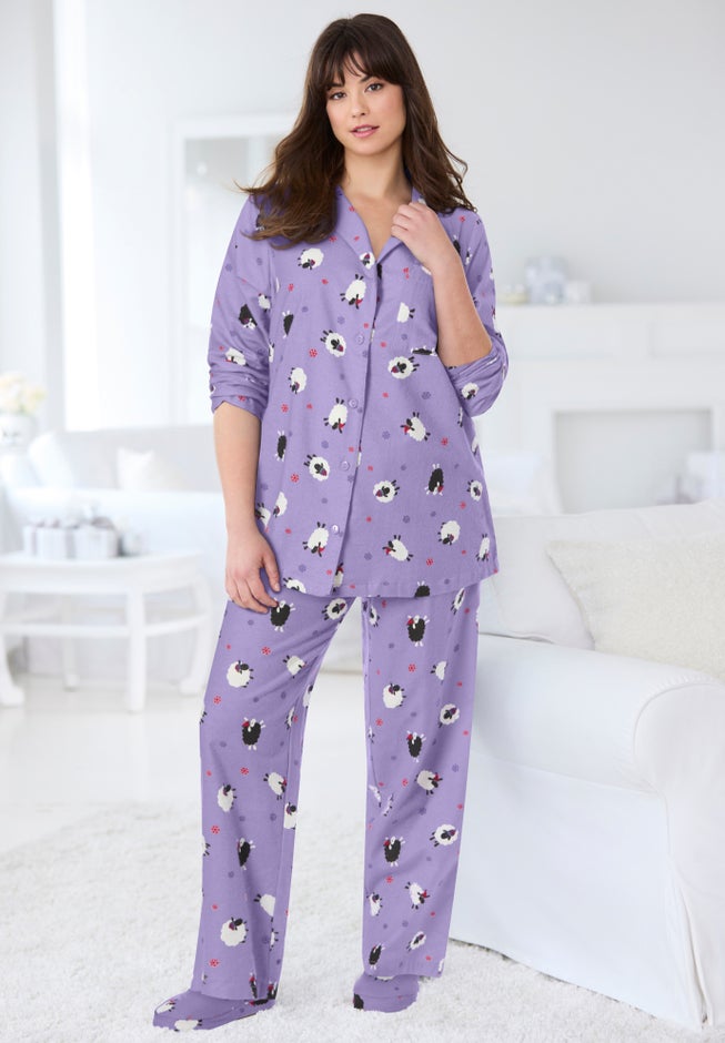 Classic Flannel Pajama Set image number 5