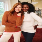 Ribbed Cotton Turtleneck Sweater image number 3