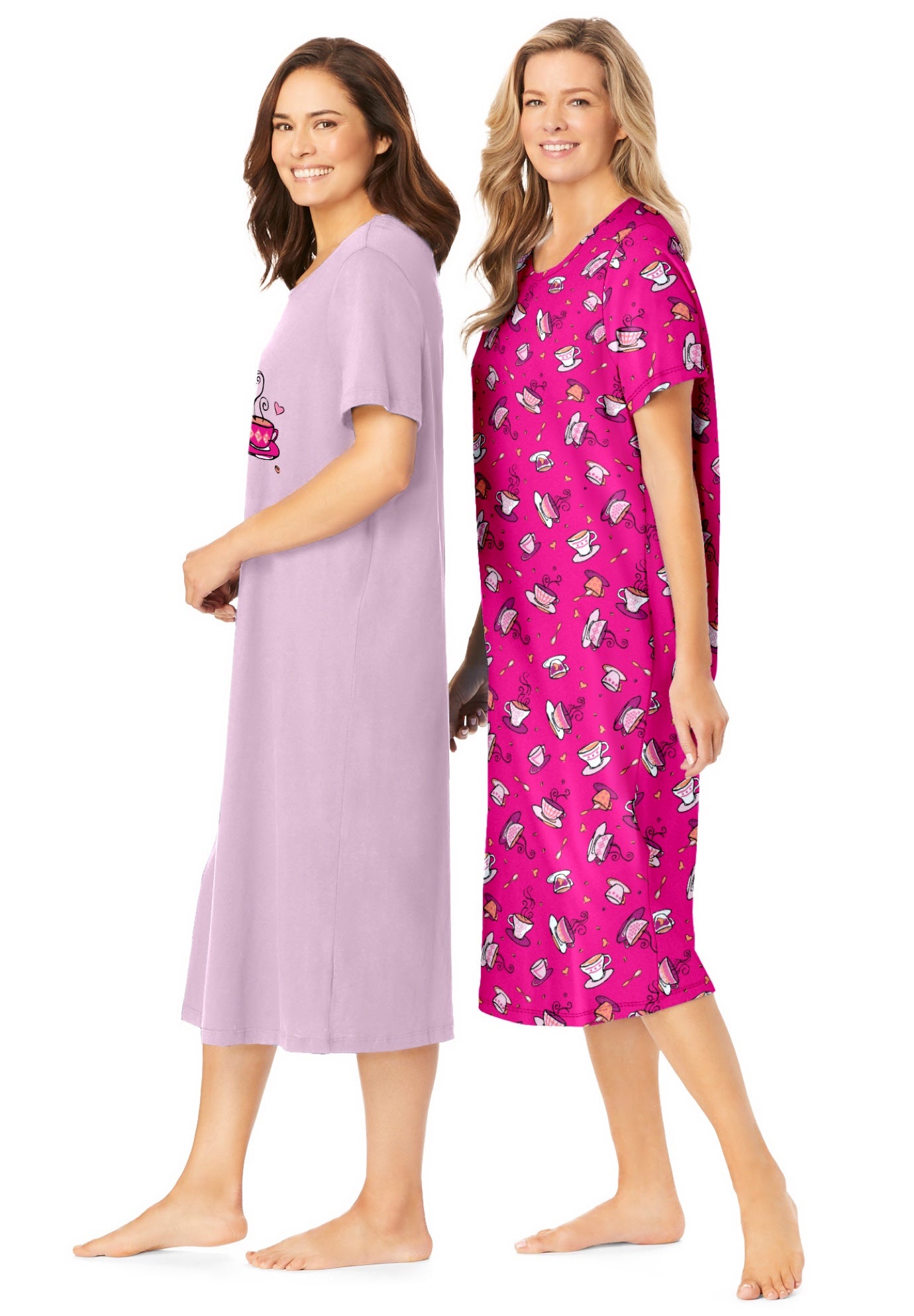 2-Pack Long Sleepshirts image number 2