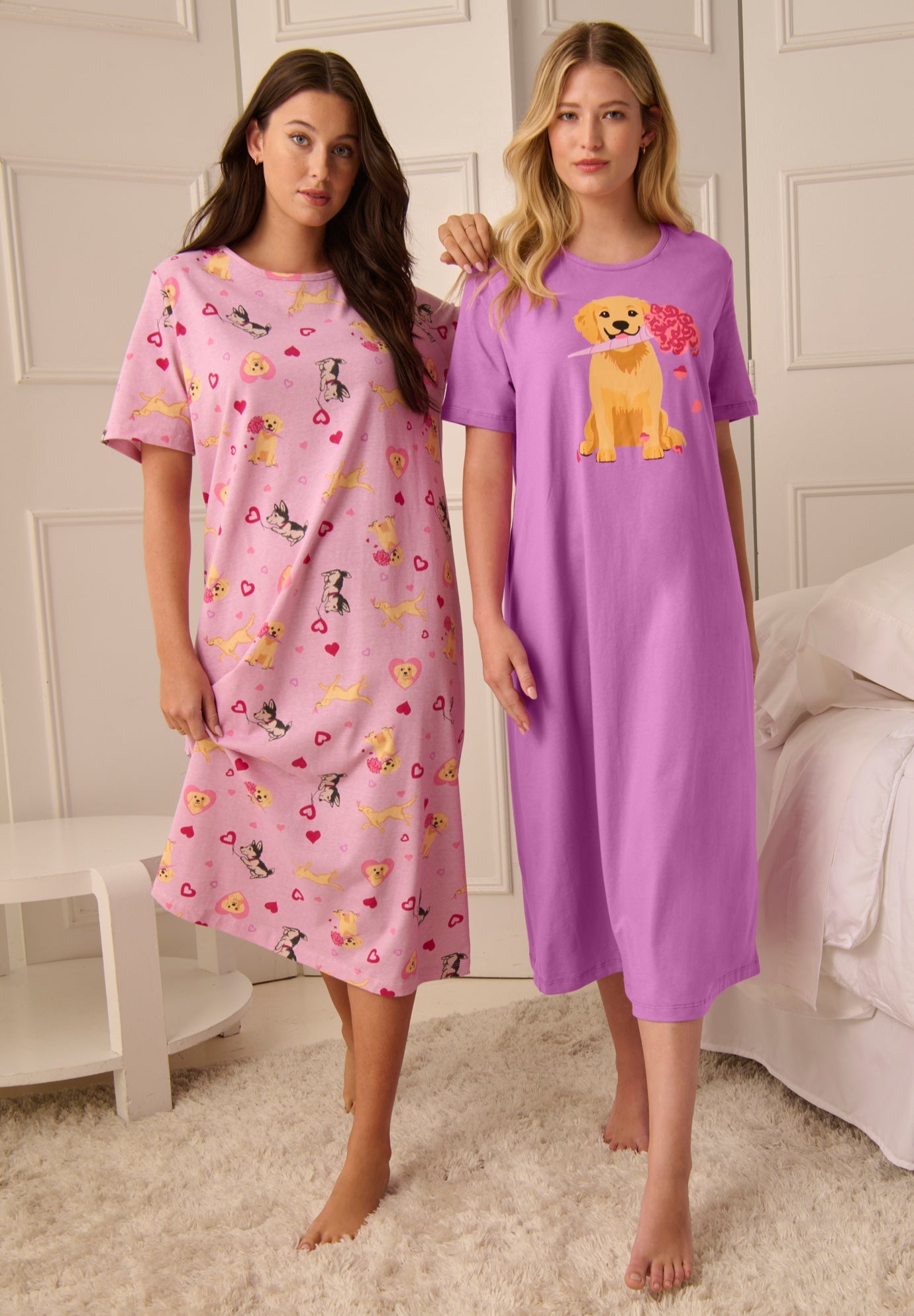 2-Pack Long Sleepshirts image number 0