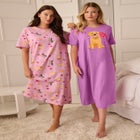 2-Pack Long Sleepshirts image number null