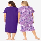 2-Pack Long Sleepshirts image number null