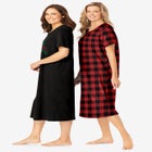 2-Pack Long Sleepshirts image number null
