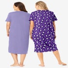 2-Pack Long Sleepshirts image number 1