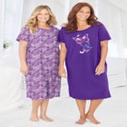 2-Pack Long Sleepshirts image number null