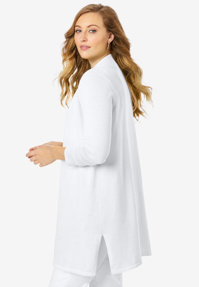 Fine Gauge Cardigan Topper image number 2