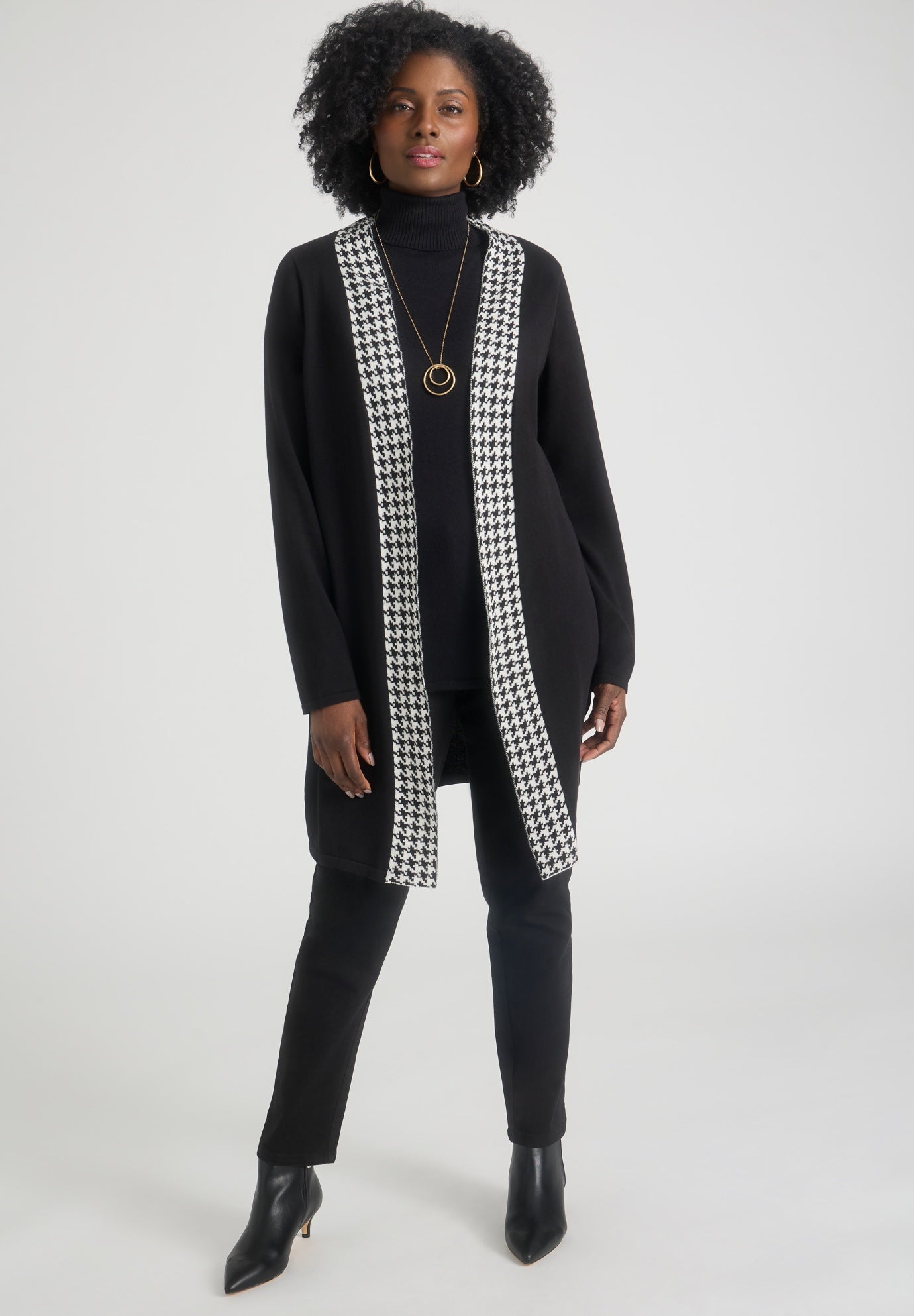 Fine Gauge Cardigan Topper image number 1