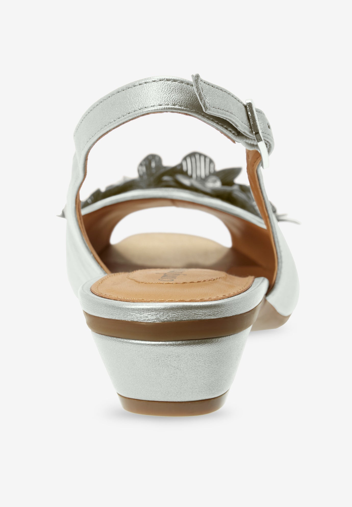 Rider Slingback Heels - Versatile Leather-Like Sandals