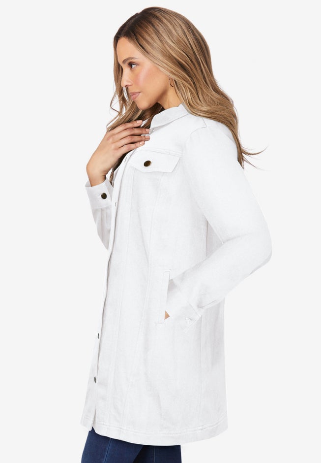 Long Denim Jacket image number 2