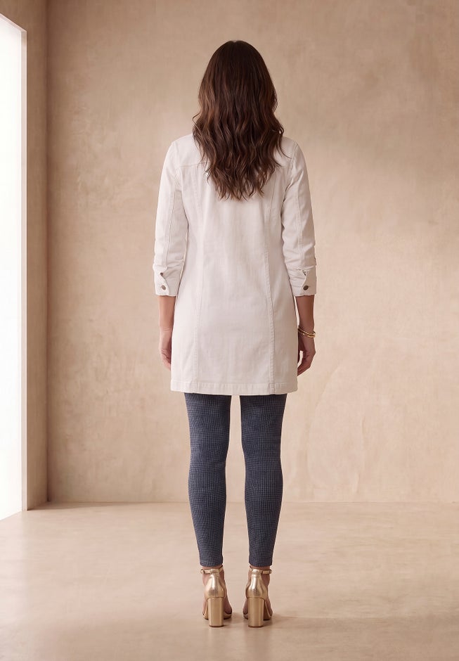 Long Denim Jacket image number 2