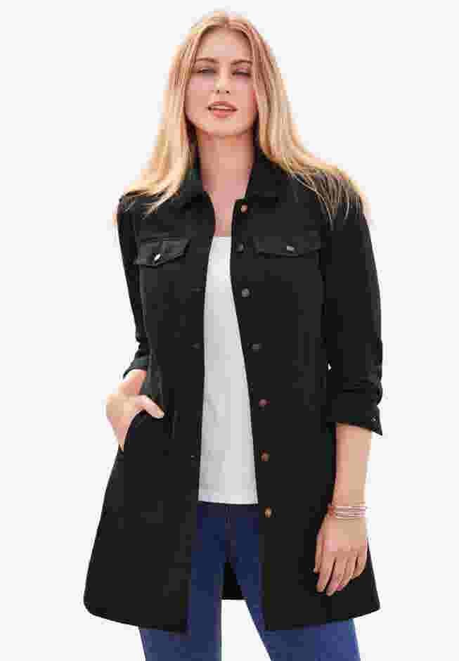 Long Denim Jacket image number 0