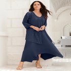 Lace Jacket Dress Set image number null