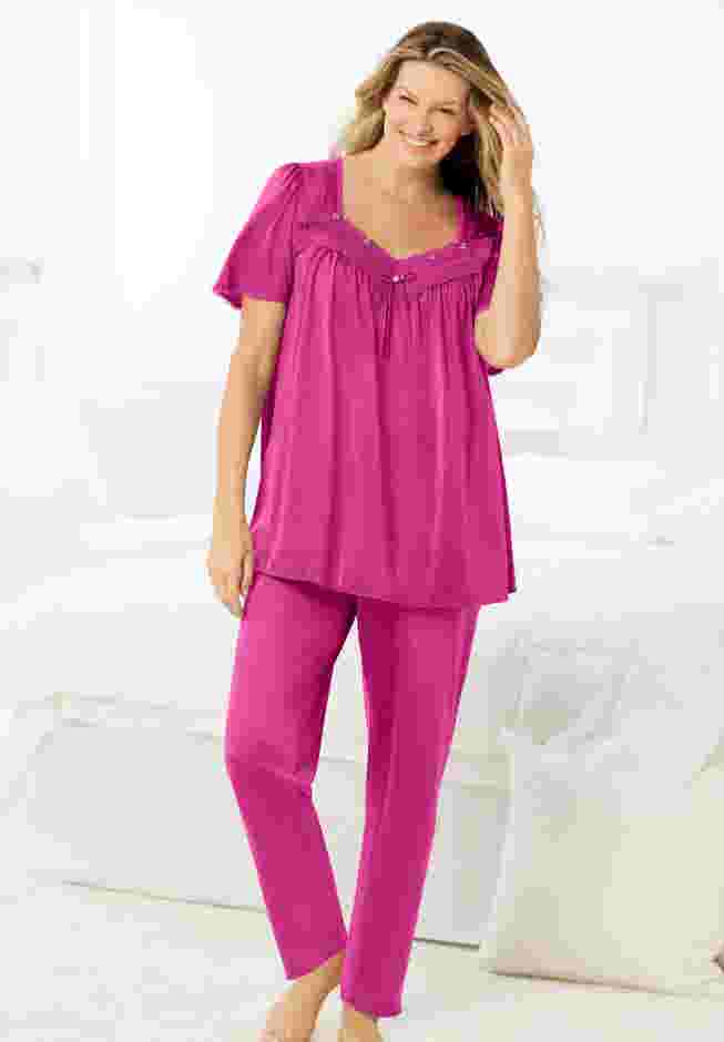 Silky 2-Piece PJ Set  image number 5