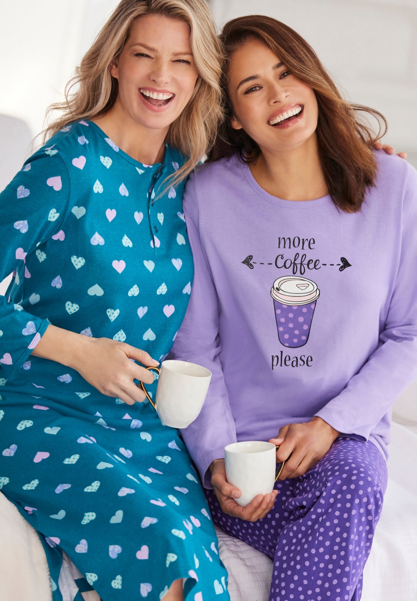 Long Sleeve Knit PJ Set image number 9