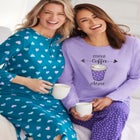 Long Sleeve Knit PJ Set image number 9