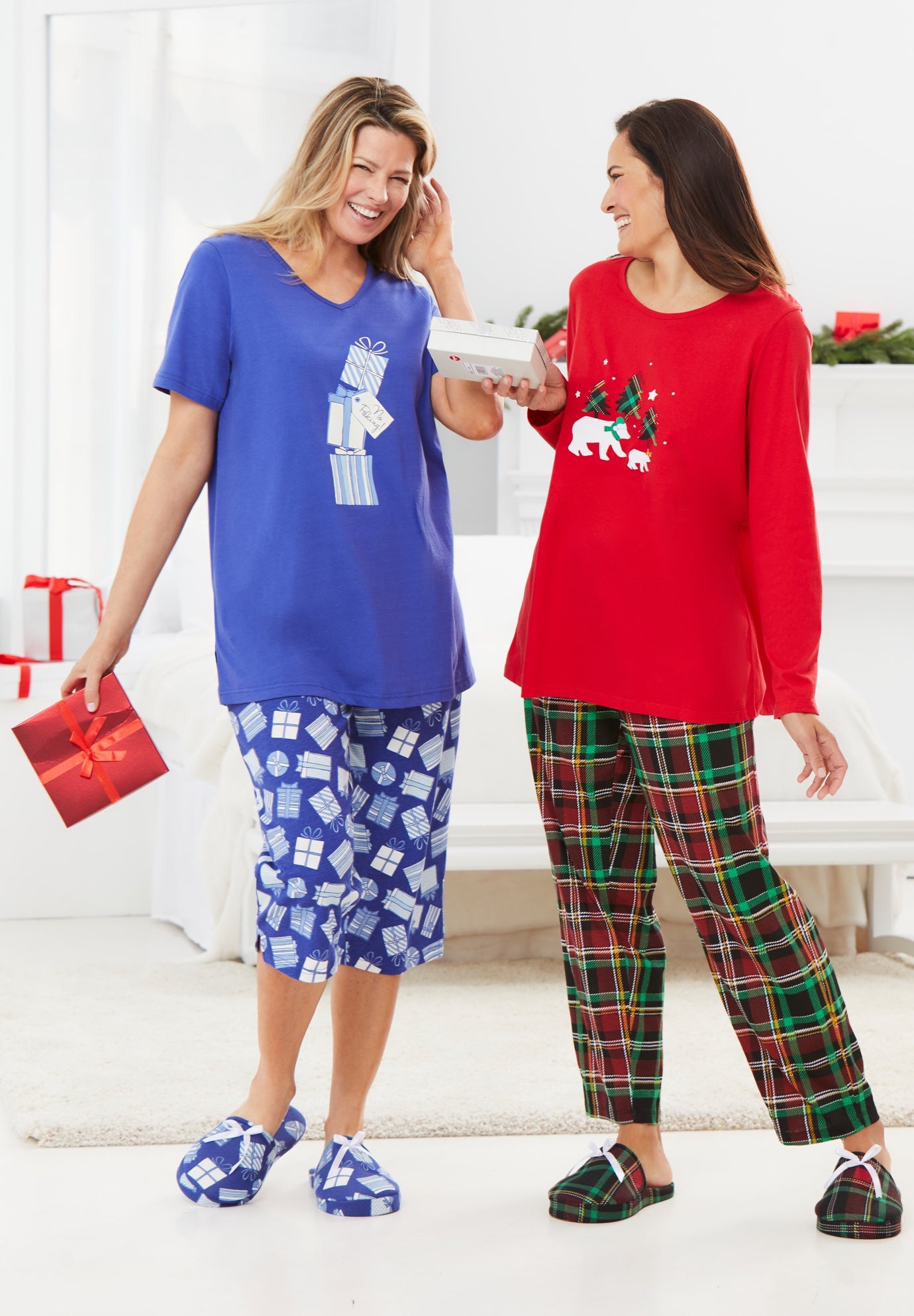 Long Sleeve Knit PJ Set image number 4