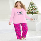 Long Sleeve Knit PJ Set image number null