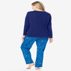 Long Sleeve Knit PJ Set image number null