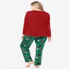 Long Sleeve Knit PJ Set image number null