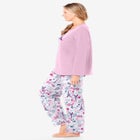 Long Sleeve Knit PJ Set image number null