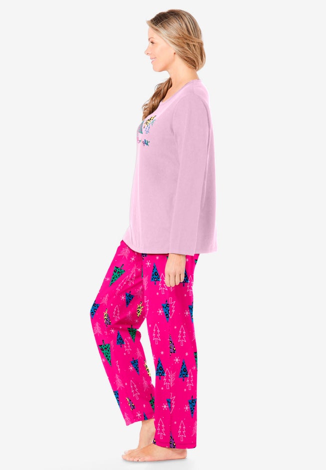 Long Sleeve Knit PJ Set image number 2