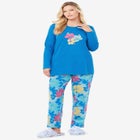 Long Sleeve Knit PJ Set image number null