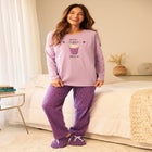 Long Sleeve Knit PJ Set image number null