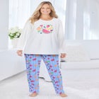 Long Sleeve Knit PJ Set image number null