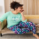 Long Sleeve Knit PJ Set image number null