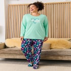 Long Sleeve Knit PJ Set image number 0