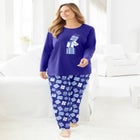 Long Sleeve Knit PJ Set image number null