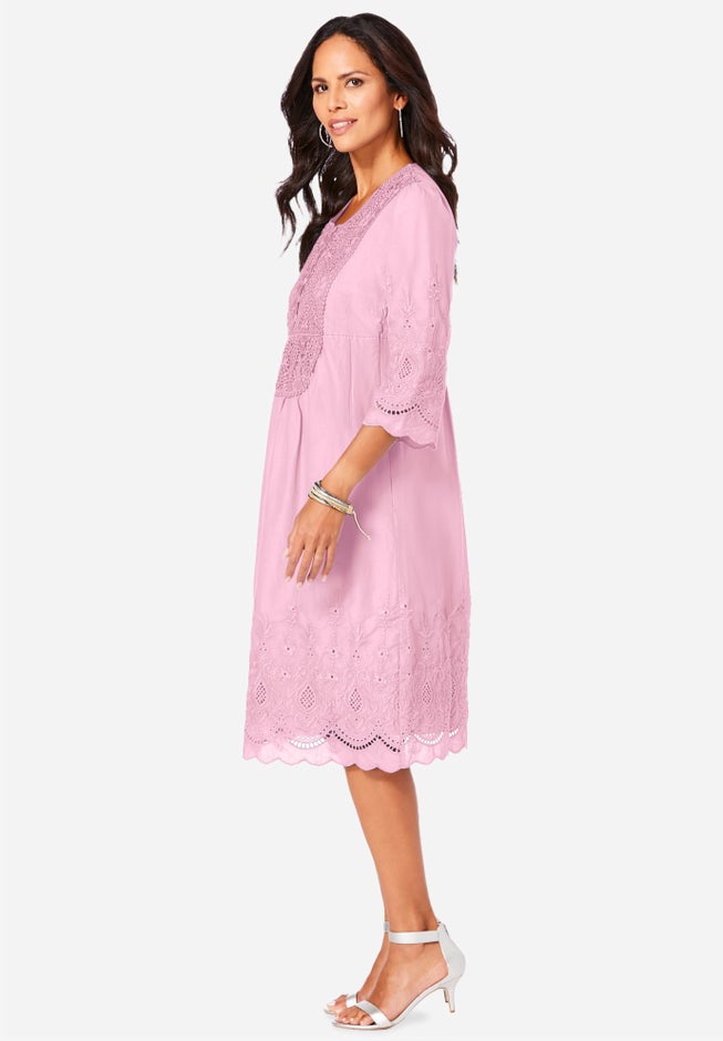 Cotton Lace Dress image number 4