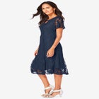 Keyhole Lace Dress image number null